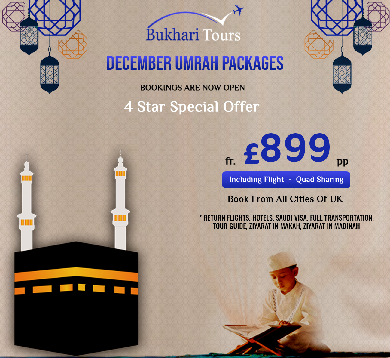 December Umrah Packages 2025