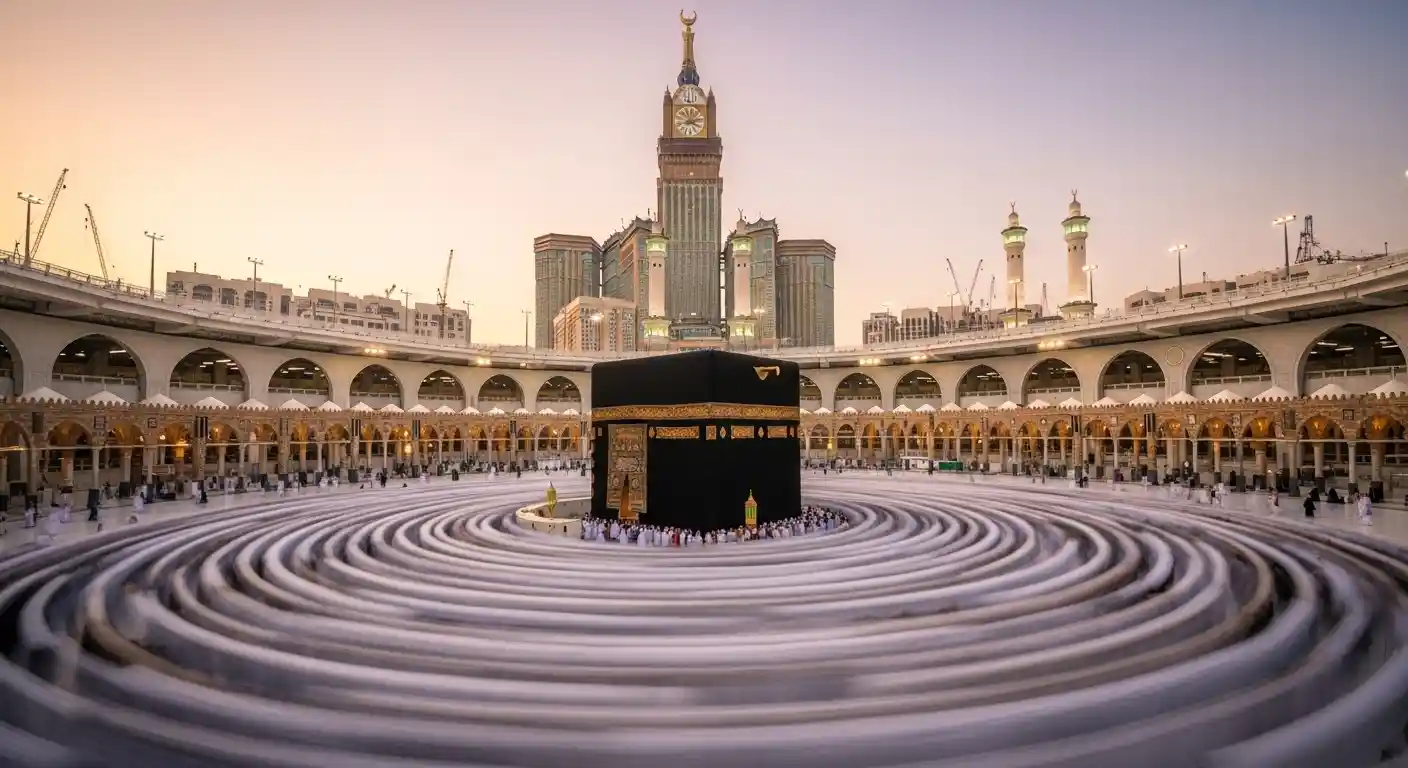 Pilgrims at Kaaba